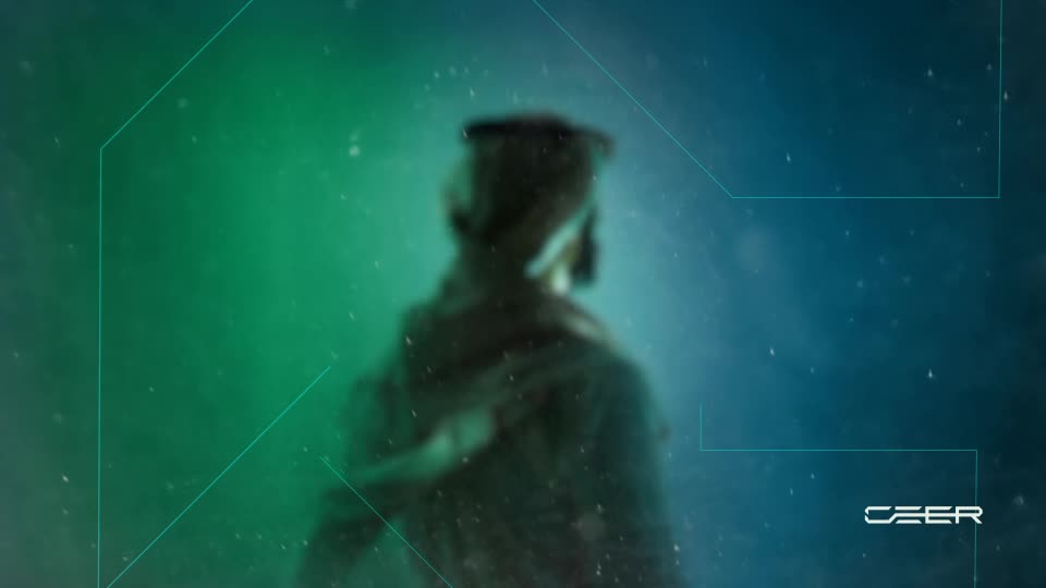 CEER film: an atmospheric portrait in teal and blue